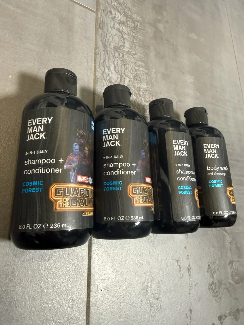 Every Man Jack Guardians of the Galaxy 2 + 1 Shampoo + Conditioner cosmic forest